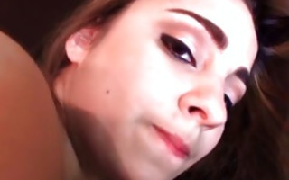 Innocent brunette cutie Vanessa Ortiz has cruel sex